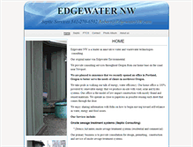 Tablet Screenshot of edgewaternw.com